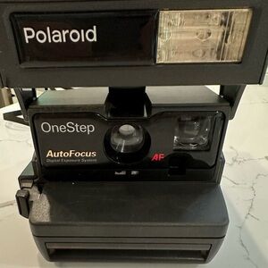 VTG Polaroid One Step Auto Focus Digital  Exposure System Camera Instant EUC Y2K
